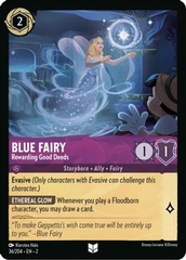 Blue Fairy - Rewarding Good Deeds - 36/204 - Uncommon - Cold Foil