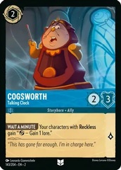 Cogsworth - Talking Clock - 143/204 - Uncommon - Cold Foil