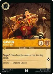 Gaston - Baritone Bully - 8/204 - Uncommon - Cold Foil