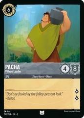 Pacha, Village Leader (0190) - Cold Foil