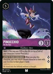 Pinocchio - On the Run - 57/204 - Uncommon - Cold Foil