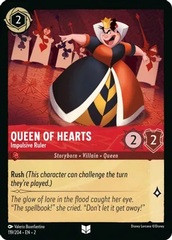 Queen of Hearts - Impulsive Ruler - 119/204 - Uncommon - Cold Foil