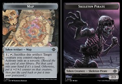 Map (0017) // Skeleton Pirate (0008) Double-Sided Token