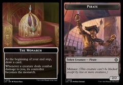 The Monarch (0018)  // Pirate (0005) Double-Sided Token