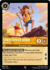 Christopher Robin - Adventurer - 2/204 - Rare - Cold Foil