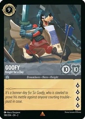 Goofy - Knight for a Day - 180/204 - Rare - Cold Foil