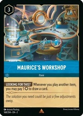 Maurice's Workshop - 168/204 - Rare - Cold Foil