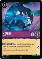 Merlin - Rabbit - 52/204 - Rare - Cold Foil