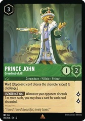 Prince John, Greediest of All (0089) - Cold Foil