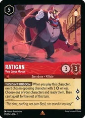 Ratigan, Very Large Mouse (0121) - Cold Foil