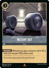 Weight Set (0204) - Cold Foil