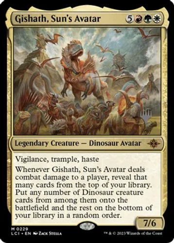 Gishath, Suns Avatar - Promo pack