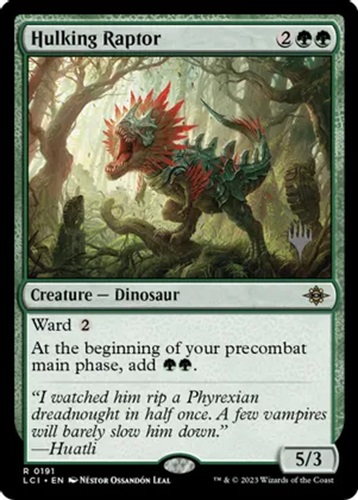 Hulking Raptor - Promo pack