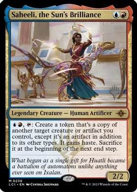 Saheeli, the Suns Brilliance - Foil - Promo pack