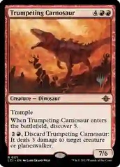 Trumpeting Carnosaur - Promo pack