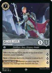 Cinderella - Stouthearted - 177/204 - Super Rare - Cold Foil