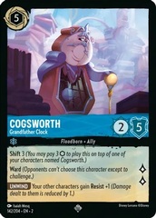 Cogsworth, Grandfather Clock (0142) - Cold Foil