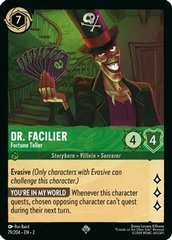 Dr. Facilier - Fortune Teller - 79/204 - Super Rare - Cold Foil