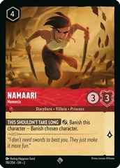 Namaari - Nemesis - 118/204 - Super Rare - Cold Foil