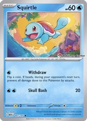 Squirtle - 007/165 - SVP Black Star Promos (Pokemon Center Exclusive)