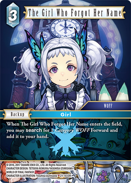 The Girl Who Forgot Her Name - 21-033R