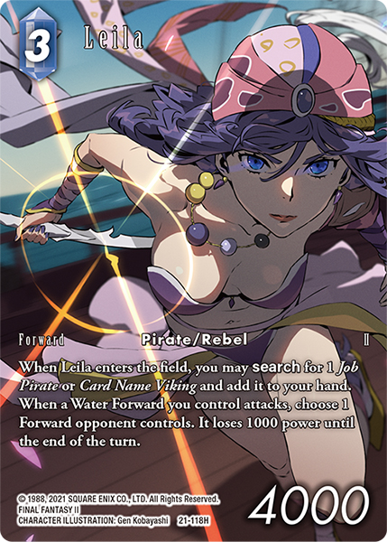 Leila - 21-118H -  Full Art