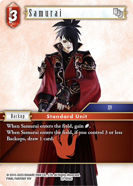 Samurai - 21-006C - Foil