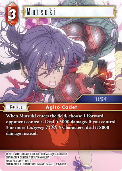Mutsuki - 21-016C - Foil