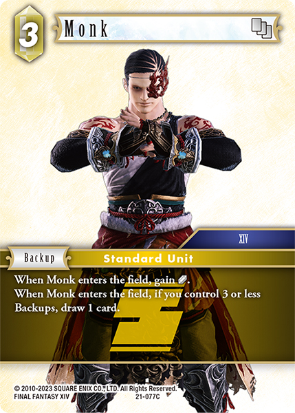 Monk - 21-077C - Foil