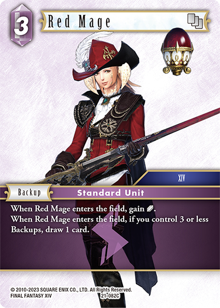 Red Mage - 21-082C - Foil