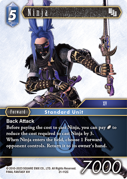 Ninja - 21-112C - Foil