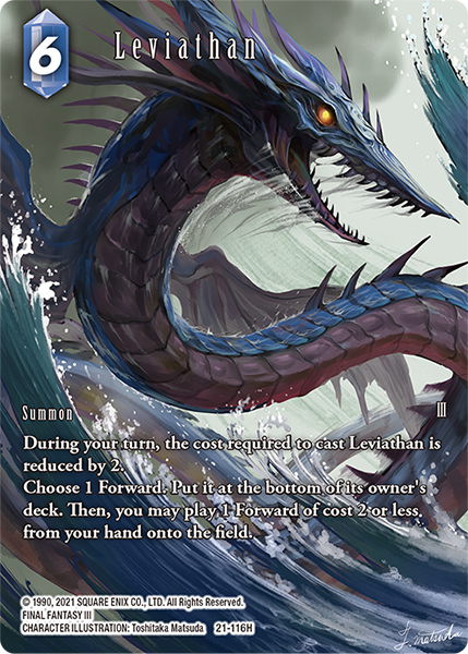 Leviathan - 21-116H -  Full Art - Foil