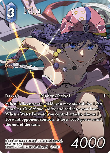 Leila - 21-118H -  Full Art - Foil