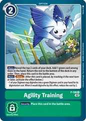 Agility Training - P-106 - P (Blast Ace Box Topper) - Foil