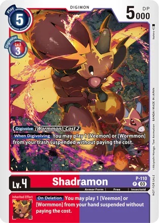 Shadramon - P-110 - P (3rd Anniversary Survey Pack)