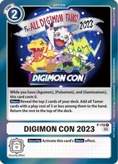 Digimon Con 2023 - P-116 - P (Official Tournament Pack Vol.11) - Foil