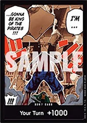 Your Turn +1000 (Luffy vs. Crocodile) (Devil Fruits Collection Vol. 1) - Foil