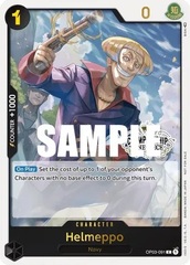 Helmeppo - OP03-091 - P - Foil (Store Championship Participation Pack Vol. 2)