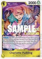 Charlotte Pudding - OP03-112 - P - Foil (Judge Pack Vol. 2)