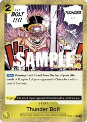 Thunder Bolt - OP03-121 - P - Foil (Judge Pack Vol. 2)