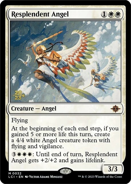 Resplendent Angel (LCI) - Foil - Prerelease Promo