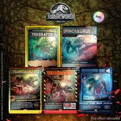 Secret Lair - Secret Lair x Jurassic World: Life Breaks Free RAINBOW FOIL Edition