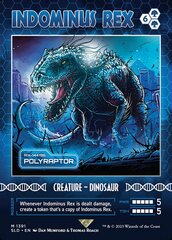 Indominus Rex - Polyraptor - Foil