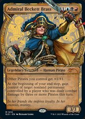 Admiral Beckett Brass - Showcase (1410) - Foil