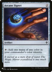 Arcane Signet (PAGL) - The List