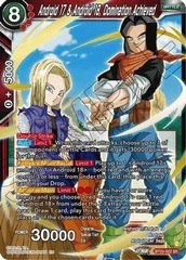 Android 17 & Android 18, Domination Achieved - BT23-022 - SR