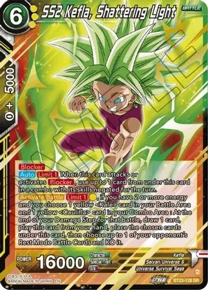 SS2 Kefla, Shattering Light - BT23-128 - SR