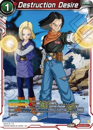 Destruction Desire - BT23-035 - C - Foil