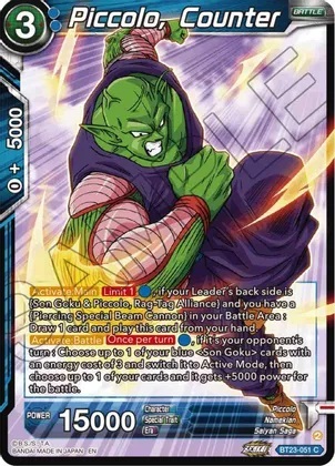 Piccolo, Counter - BT23-051 - C - Foil
