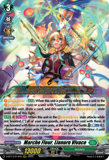 Marche Fleur, Lianorn Vivace - D-BT13/014EN - RRR